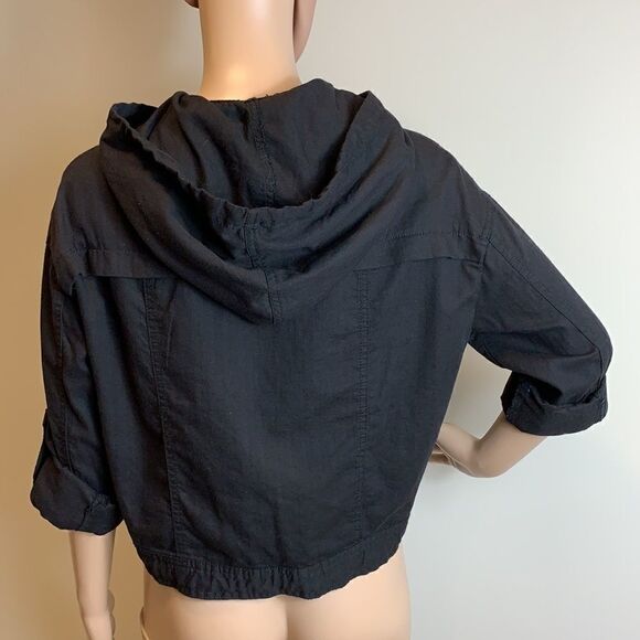 ❤️Last Chance American Rag cotton 3/4 sleeve jacket size M - Picture 6 of 11